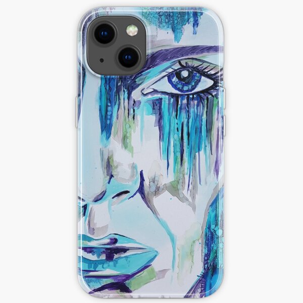 She is Evadne - the Water Nymph iPhone Soft Case