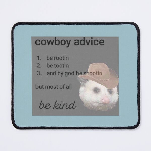 Item preview, cowboy advice designed and sold by BreannaKi.