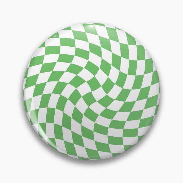Item preview, Twisted Checkerboard - Green and White designed and sold by Ayoub14.