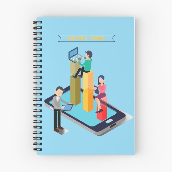 Item preview, Distant Work. Team Work. Modern Technology. Remote Work. Isometric People. Isometric Concept. Man with Laptop. Woman with Tablet. Man with Tablet. designed and sold by ivector.