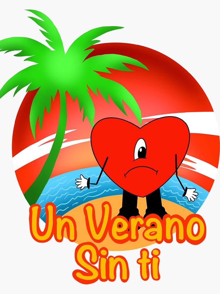 "un verano sin ti" Sticker for Sale by Guacala Redbubble