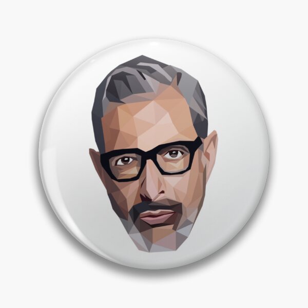 Artikelvorschau, Jeff Goldblum Lowpoly 2Dart entworfen und verkauft von TiaFerrel.