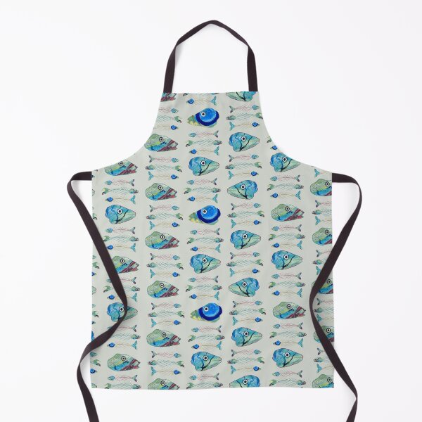 Item preview, Fish Heads Grey designed and sold by Lindyjo.