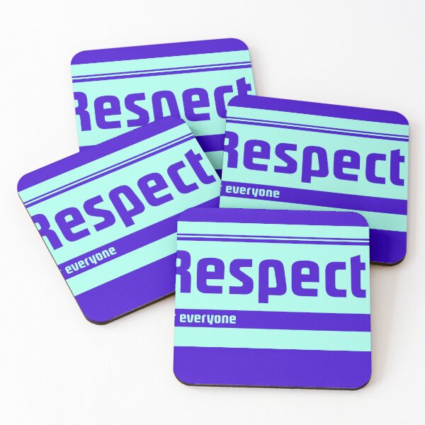 Item preview, Respect electric blue designed and sold by stamin54.