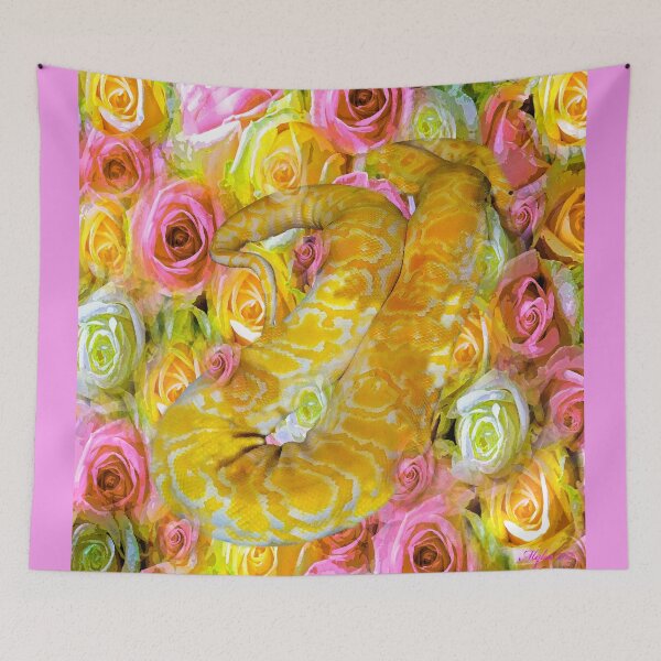 Item preview, PYTHON ROSES AND DANGER designed and sold by Overthetopsm.