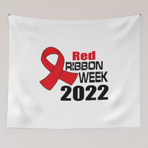 Item preview, Red ribbon week 2022 designed and sold by Dinablal.