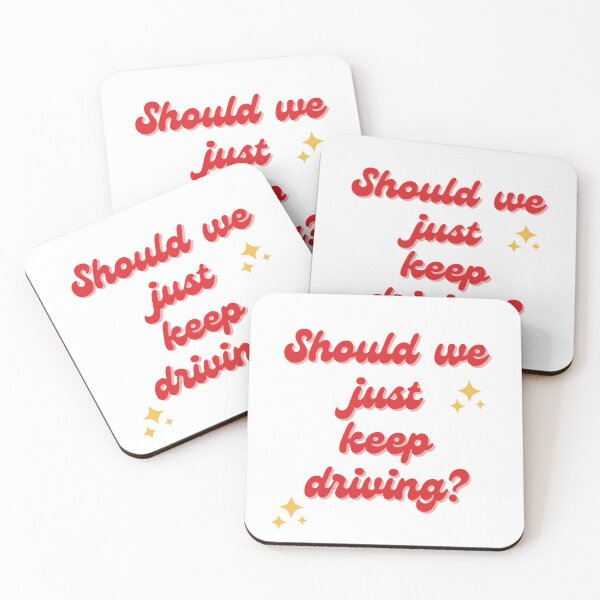 Item preview, Should we just keep driving? (net) designed and sold by Rocío Sánchez Rubio.