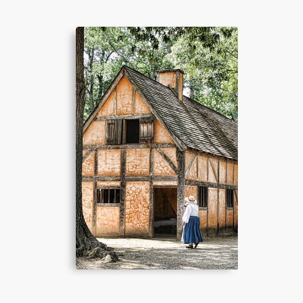Jamestown Settlement Canvas Print
