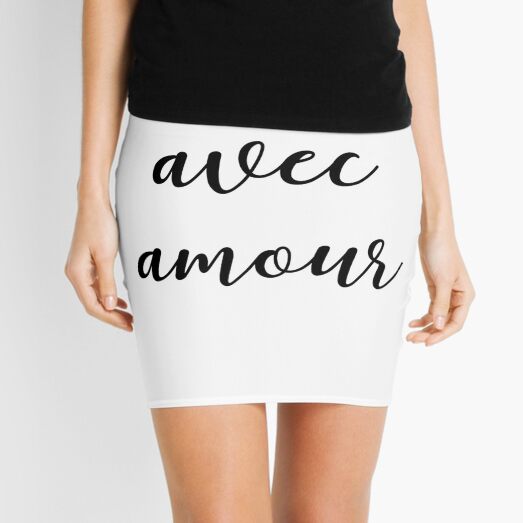 Avec Amour Mini Skirt
