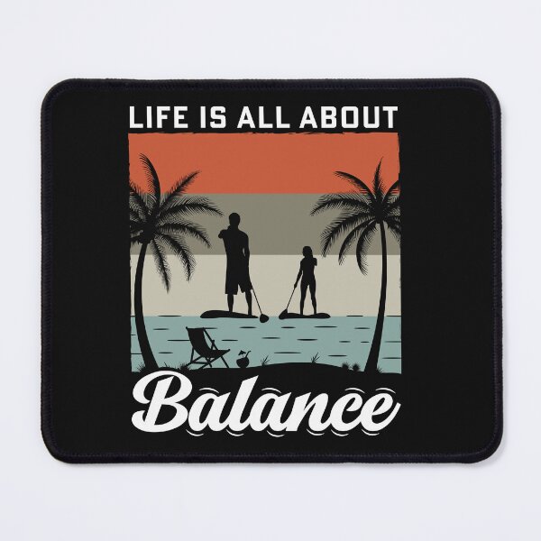 Item preview, life is all about balance classic designed and sold by FROUZA Design.