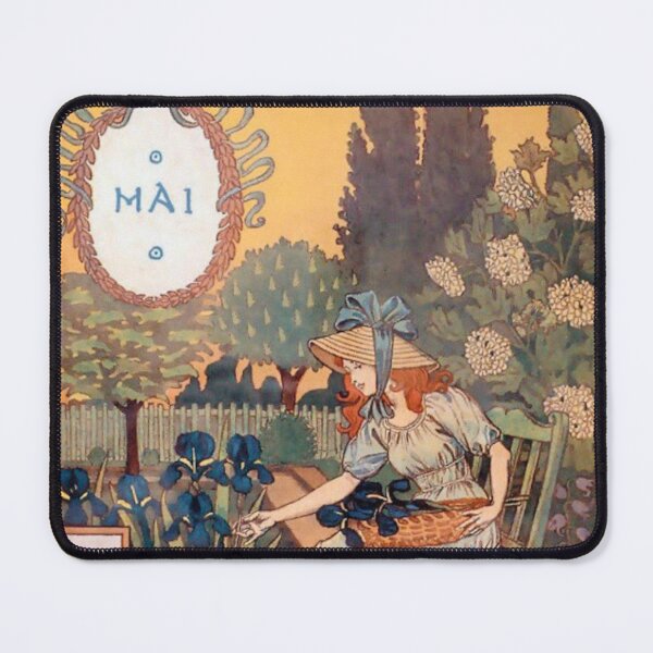 Item preview, May Eugene Grasset La Belle Jardiniere designed and sold by ThePalStore.
