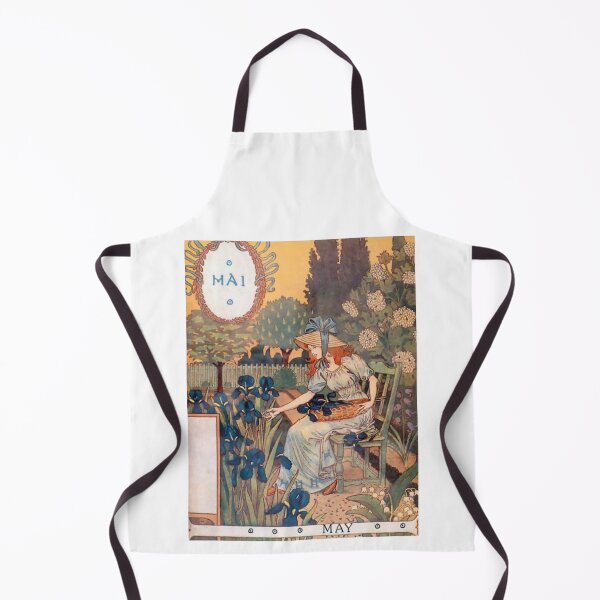 Item preview, May Eugene Grasset La Belle Jardiniere designed and sold by ThePalStore.