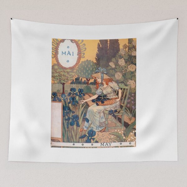Item preview, May Eugene Grasset La Belle Jardiniere designed and sold by ThePalStore.