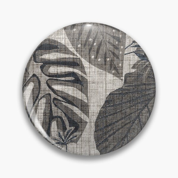 Item preview, Beige-brown textured tropical pattern. designed and sold by marinaklykva.