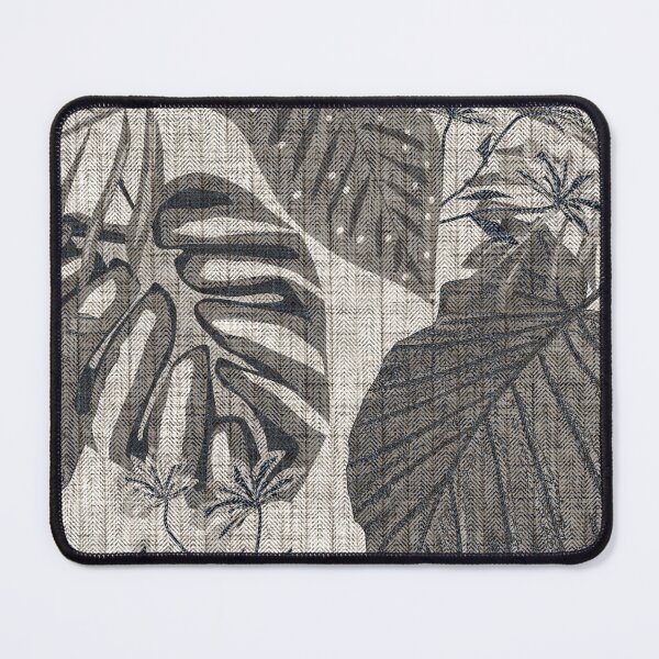 Item preview, Beige-brown textured tropical pattern. designed and sold by marinaklykva.
