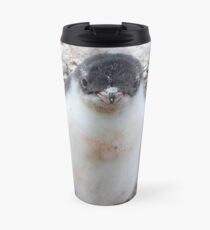 Gentoo Penguin Chick ~ "My life's goal....to grow into my feet!" Travel Mug