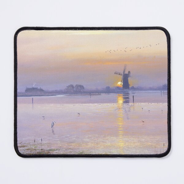 Setting Sun at Breydon Water Mouse Pad
