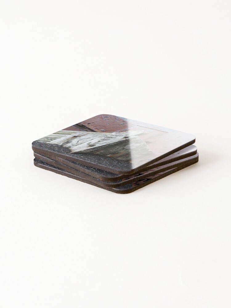 Thumbnail 4 of 5, Coasters (Set of 4), "It Rots in Rust" designed and sold by rob44.