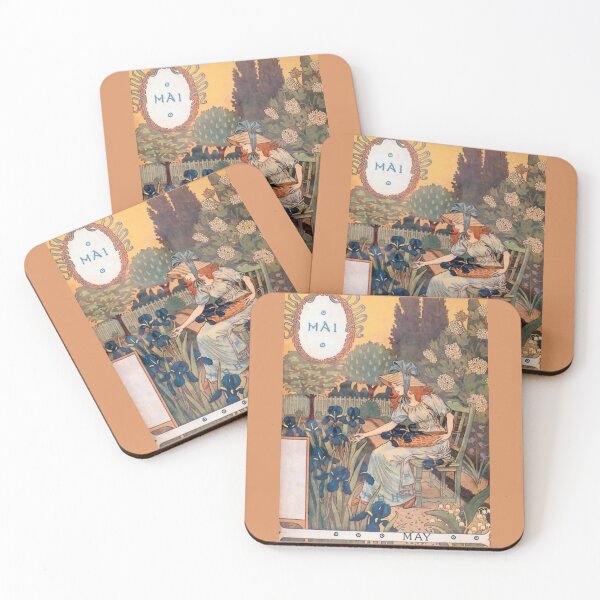 Item preview, May Eugene Grasset La Belle Jardiniere designed and sold by ThePalStore.