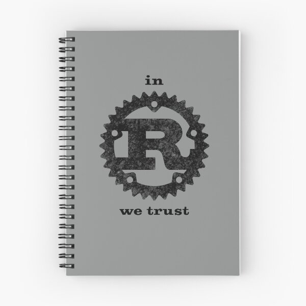 Item preview, In Rust we trust designed and sold by Geek Casuals.