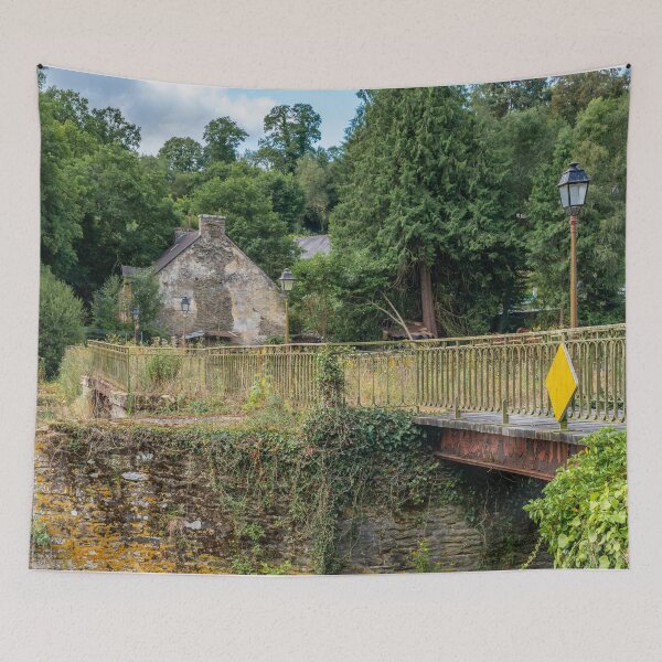 Item preview, Bridge in Saint Goazec, France designed and sold by OskiOnTour.