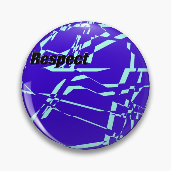 Item preview, Respect electric blue lightning artwork designed and sold by stamin54.