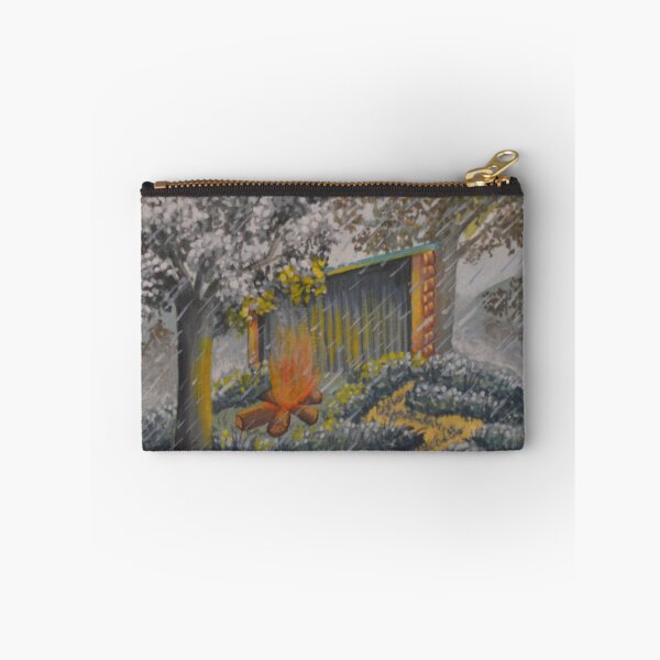 Item preview, The oak hut no. 8 - Secret garden - Gouache painting designed and sold by WanderingGraha.