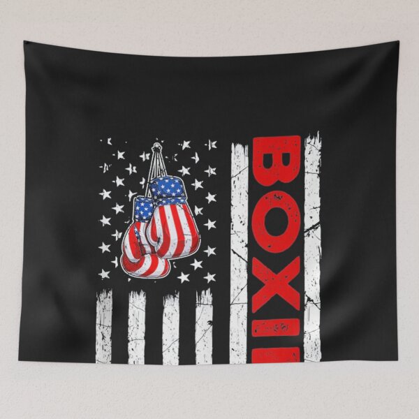 Item preview, USA American Flag Boxing designed and sold by cassidyu.