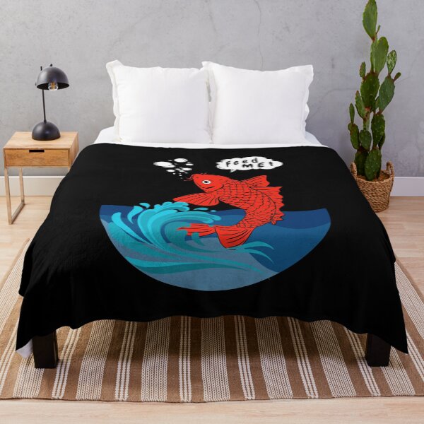 Item preview, Feed Me | Koi Fish in a Bowl designed and sold by Koiartsandus.