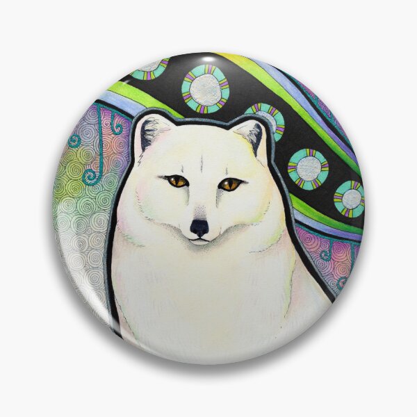 Item preview, Arctic Fox as Animal Teacher designed and sold by Ravenari.