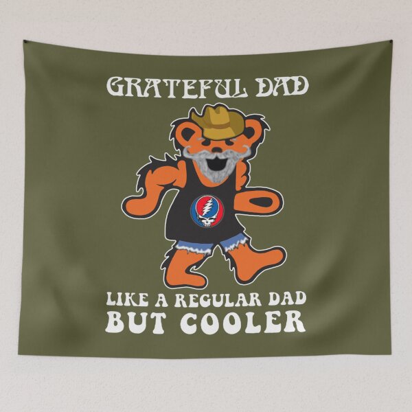 Item preview, Grateful Dad Cooler in black designed and sold by shellieparker.