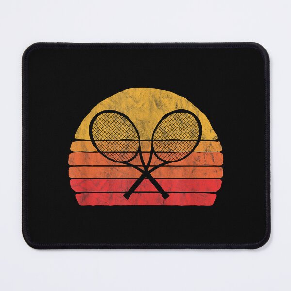Item preview, Crossed Tennis Racquets Retro 80s Sun Vintage Graphic designed and sold by CVSportsh.