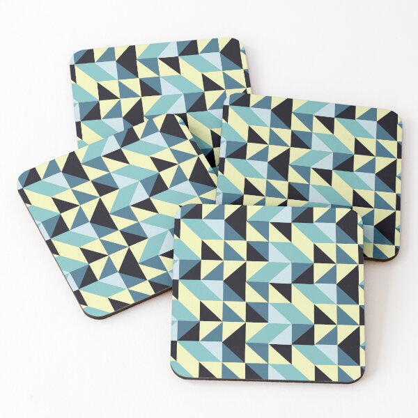 Item preview, Abstract Pattern Squares and Triangles designed and sold by Nine999Nine.