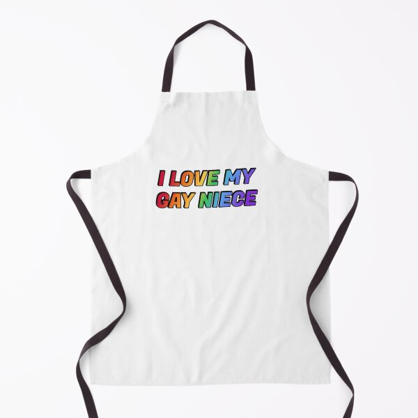 Item preview, I love my gay niece - Pride rainbow colors designed and sold by Inspirationmotivation.