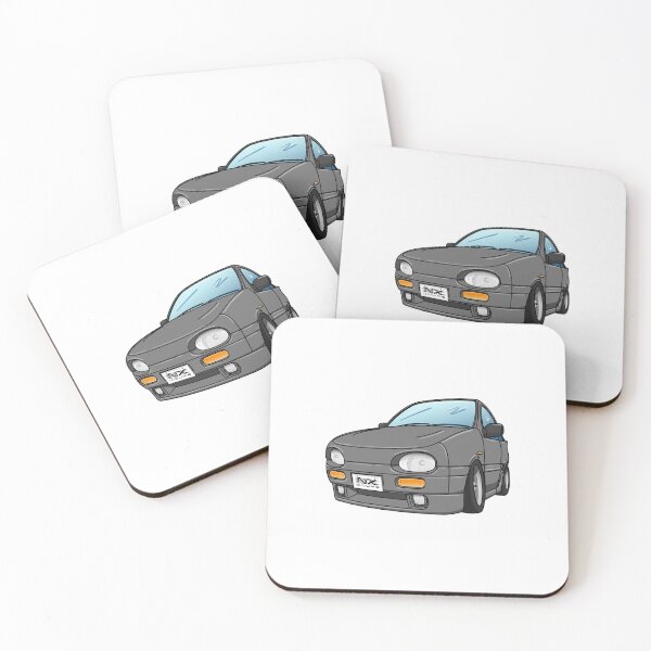 Item preview, Nissan NX Coupe NXR 100NX NX2000 NX1600 Cute JDM Chibi designed and sold by Bodonand.