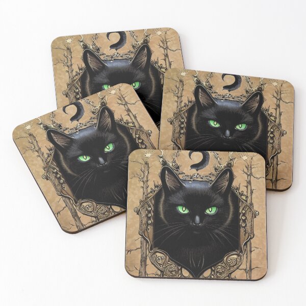 Item preview, Black Cat Family Crest designed and sold by Ironicdoll.
