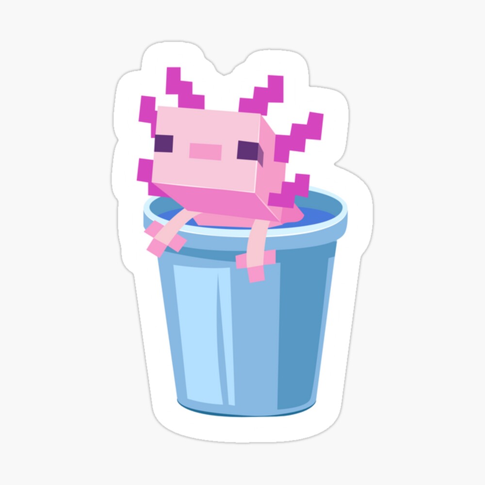 Minecraft Bucket of Axolotl 13 oz. Mug - Entertainment Earth