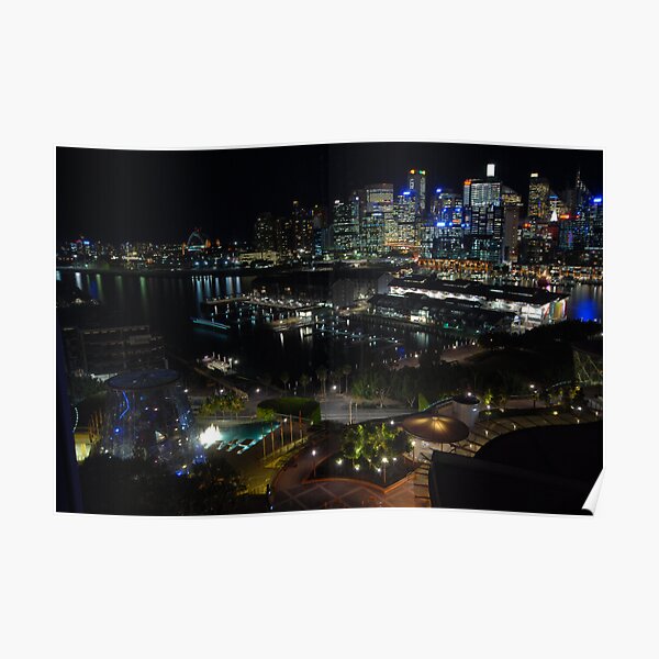 sydney at night Poster