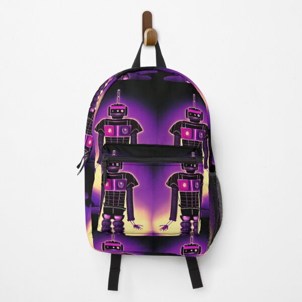 Item preview, Cyberpunk Robot in Purple designed and sold by Spellrise.