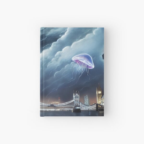 Item preview,  Jellyfish over London designed and sold by lakislamArt.
