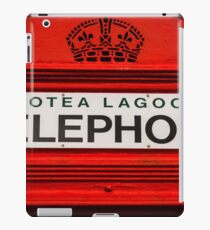 Telephone Booth Sign iPad Case/Skin