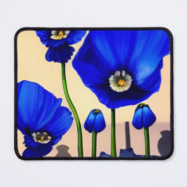 Item preview, STYLISH BLUE POPPY designed and sold by sailorsam1805.