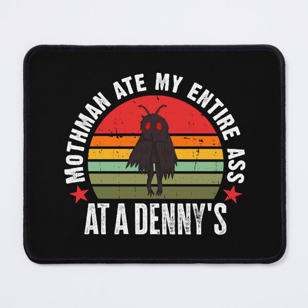 Item preview, Vintage Mothman Ate My Entire Ass At A Denny's Cryptid Mothman designed and sold by Fleyshop.