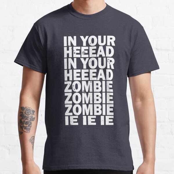 The Cranberries Zombie Lyrics Cotton White Gift T-Shirt Tee Shirt