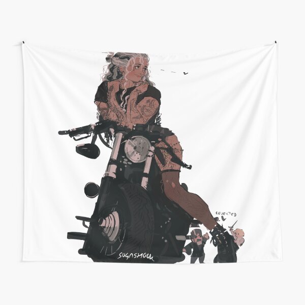 BAD GIRL Tapestry