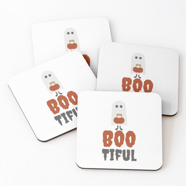 Item preview, Boo Ghost funny and Pumpkin scary Scene Halloween Sticker and tshirt  designed and sold by azghari.