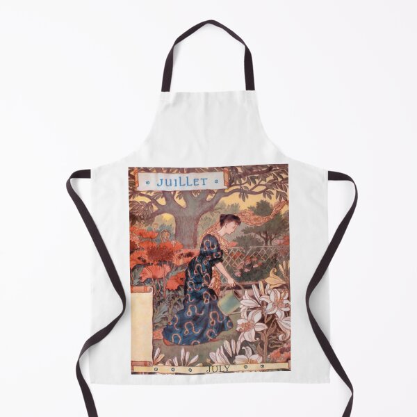 Item preview, July Eugene Grasset La Belle Jardiniere designed and sold by ThePalStore.