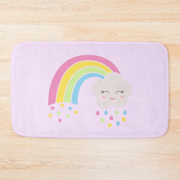 Item preview, Kawaii Rainbow with Cloud - Cute Kawaii designed and sold by ReesDesigns.