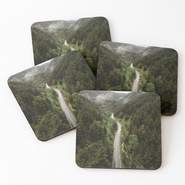 Item preview, Beautiful green landscape with green trees and mountain at sunset art designed and sold by BEAUTY ⭐⭐⭐⭐⭐.