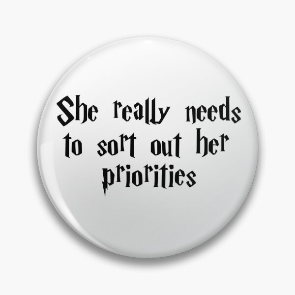 Item preview, priorities  designed and sold by ImogenSmiley.